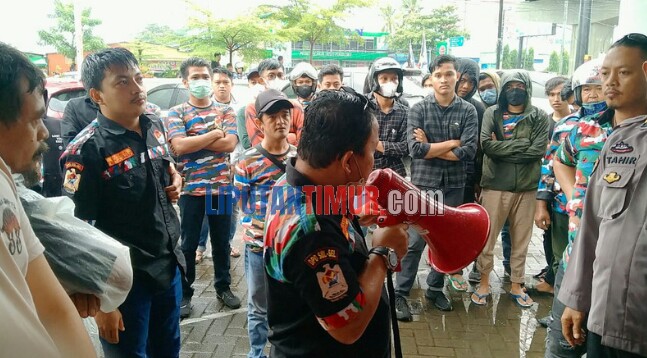 Soroti BPNT, Gema Garda Nusantara Geruduk Kantor Dinsos Provinsi Sulawesi-Selatan