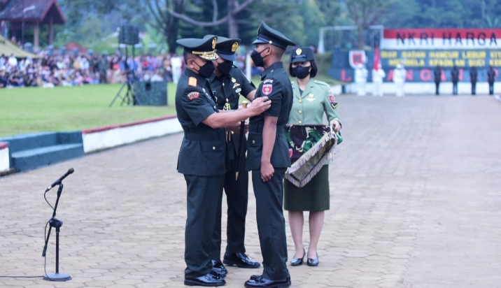 Pangdam Hasanuddin Melantik 775 Prajurit Dikmata TNI AD Gel II TA 2021