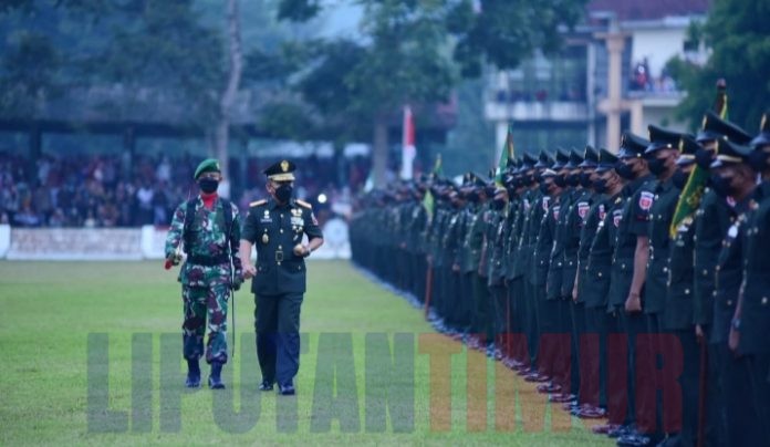 Pangdam Hasanuddin Melantik 775 Prajurit Dikmata TNI AD Gel II TA 2021